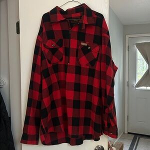 Red and Black Men's Shirt